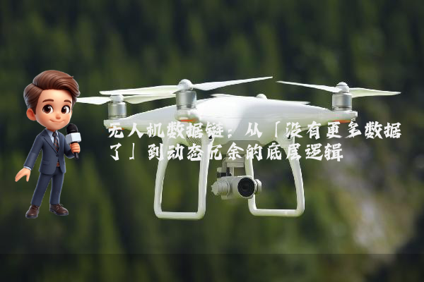 无人机数据链:从「没有更多数据了」到动态冗余的底层逻辑