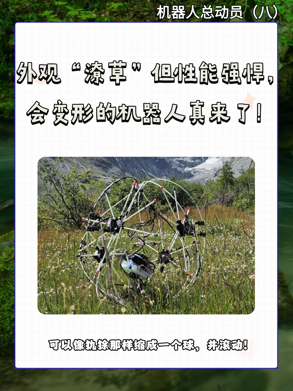 外观“潦草”但性能强悍,会变形的机器人真来了!