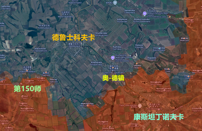 德鲁士科夫卡城内，乌军无人机小组被团灭，俄军渗透干的？