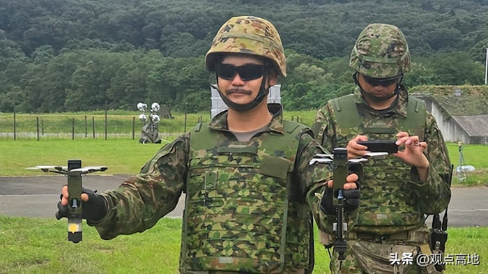 首次公开！日本陆自装备攻击无人机，只有手电筒大小
