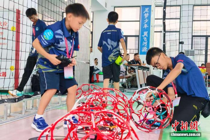 全国青少年无人机创新教育竞赛广东省选拔赛在河源举行